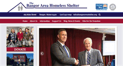 Desktop Screenshot of bangorareashelter.org